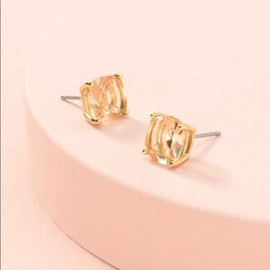 Stella & Dot Pink Luxe Studs